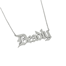 SILVER 'DEADLY' CHAIN